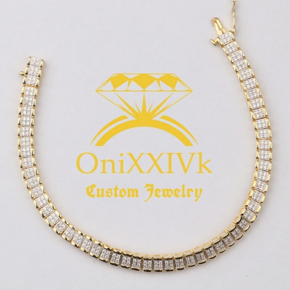 Iced Out Custom Bracelet - Picture 1 of 2